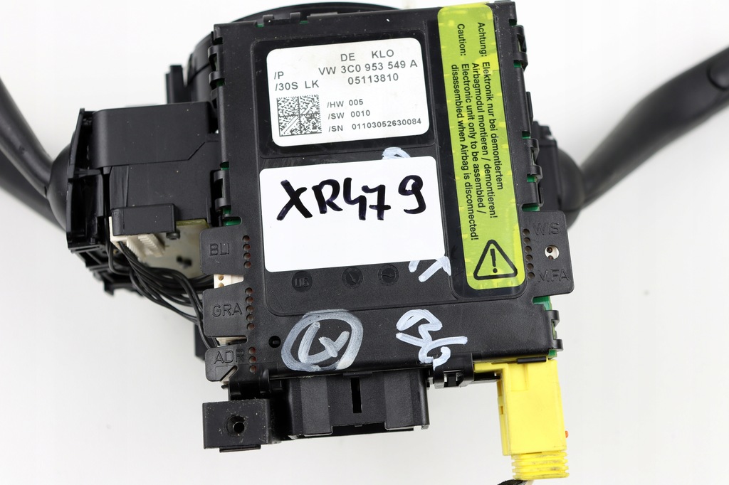 фото №10, Vw passat b6 переключатель комбинированный круиз-контроль лента fis kombi