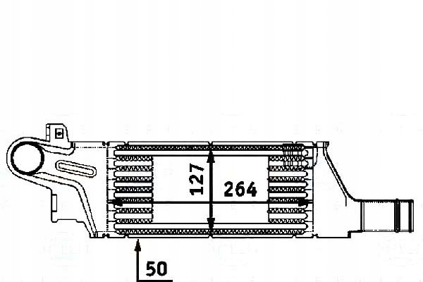 фото №1, Інтеркулер opel corsa c 1,7di behr hella