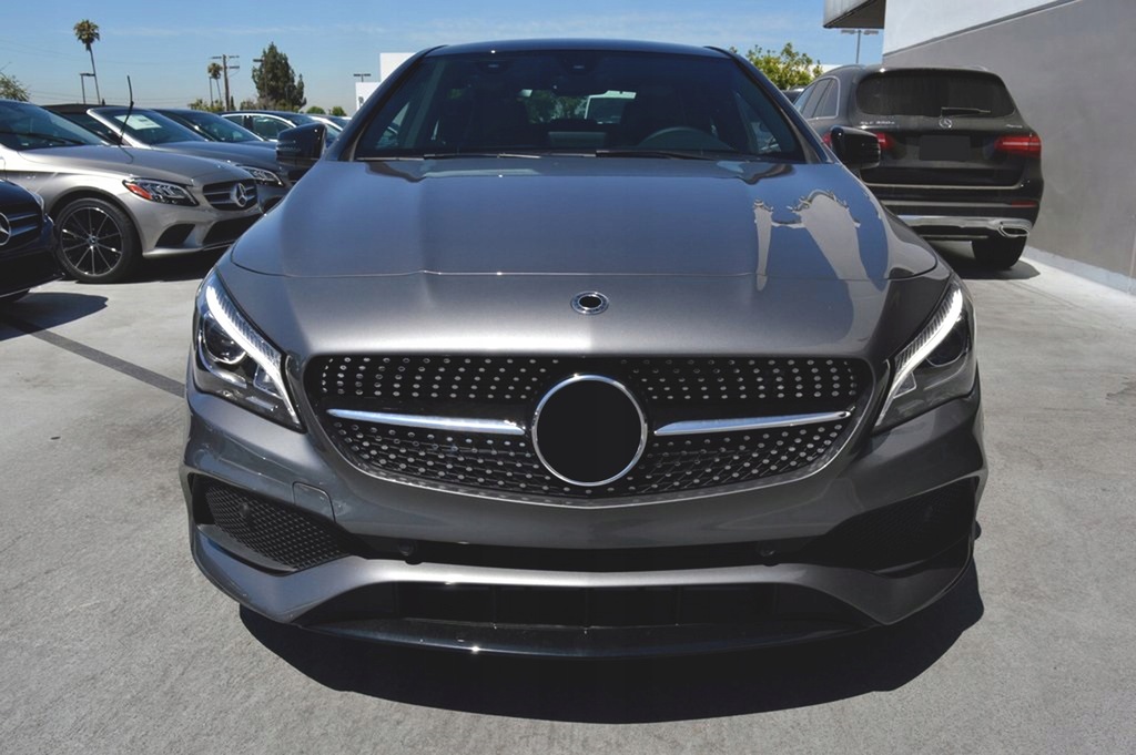 фото №15, Mercedes cla w117 2017-2019 po faceliftingu решітка радіатора diamond чорний