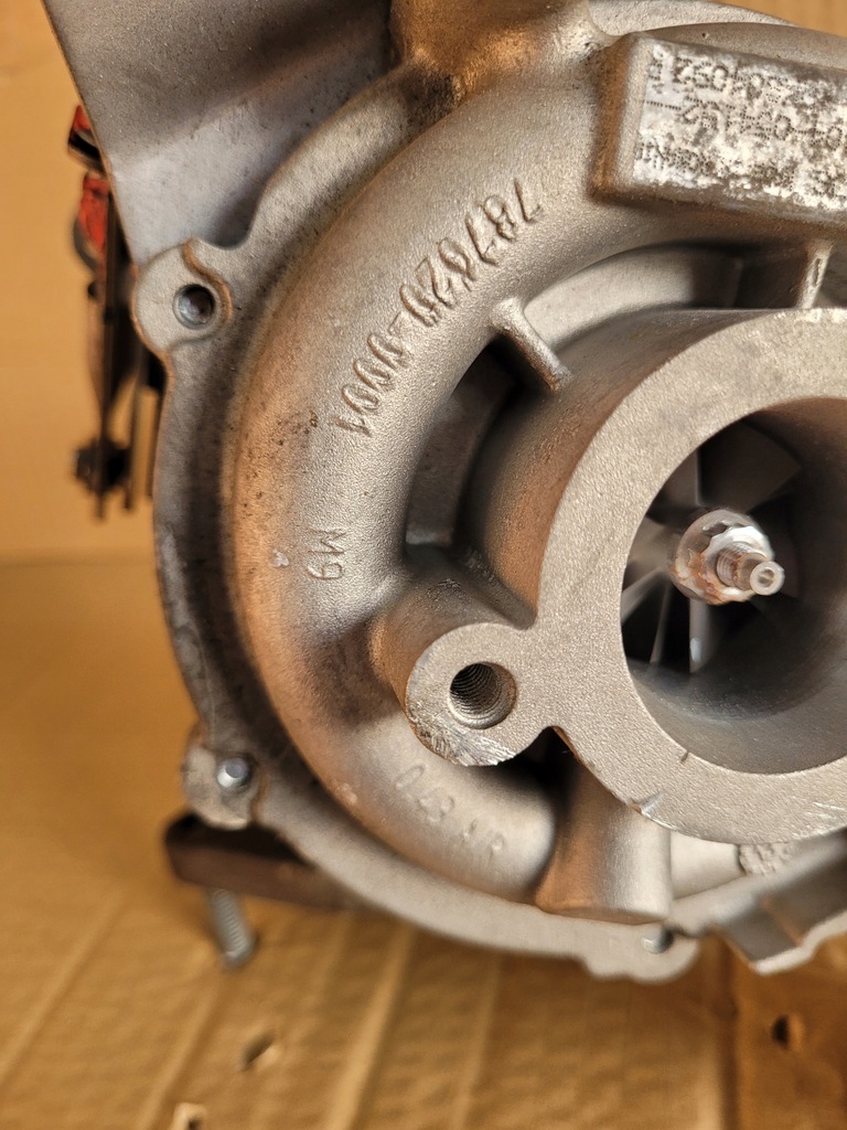 фото №9, Турбина турбонагнетатель renault master iii 2.3dci оригинальный номер 787620-0001