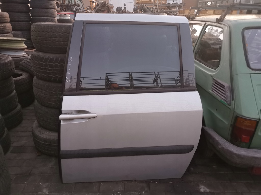 фото №1, Двері повний ліва задня задні citroen c8 сріблястий