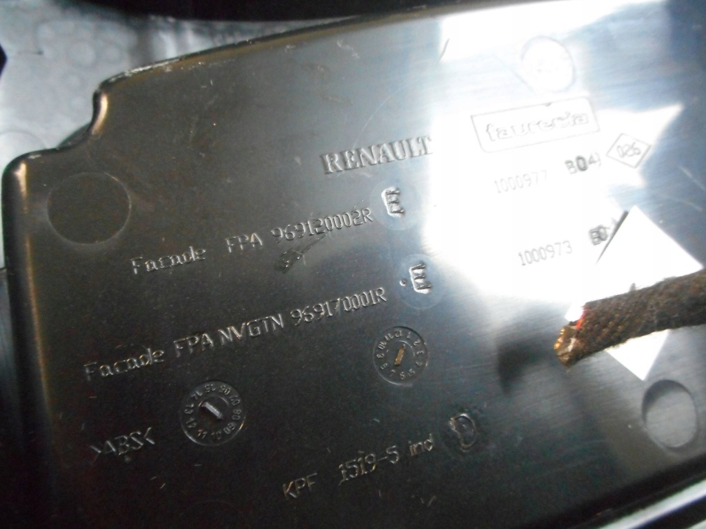 фото №7, Renault laguna iii 07- туннель средний круиз-контроль 969120002r