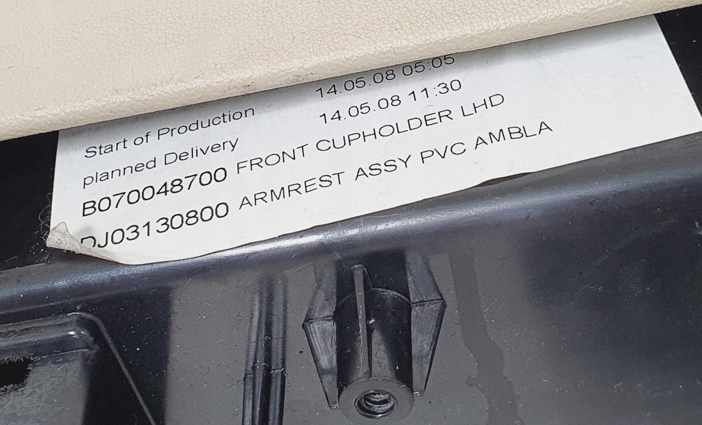 фото №13, Тунель середній підлокітник jaguar xf x250 europa