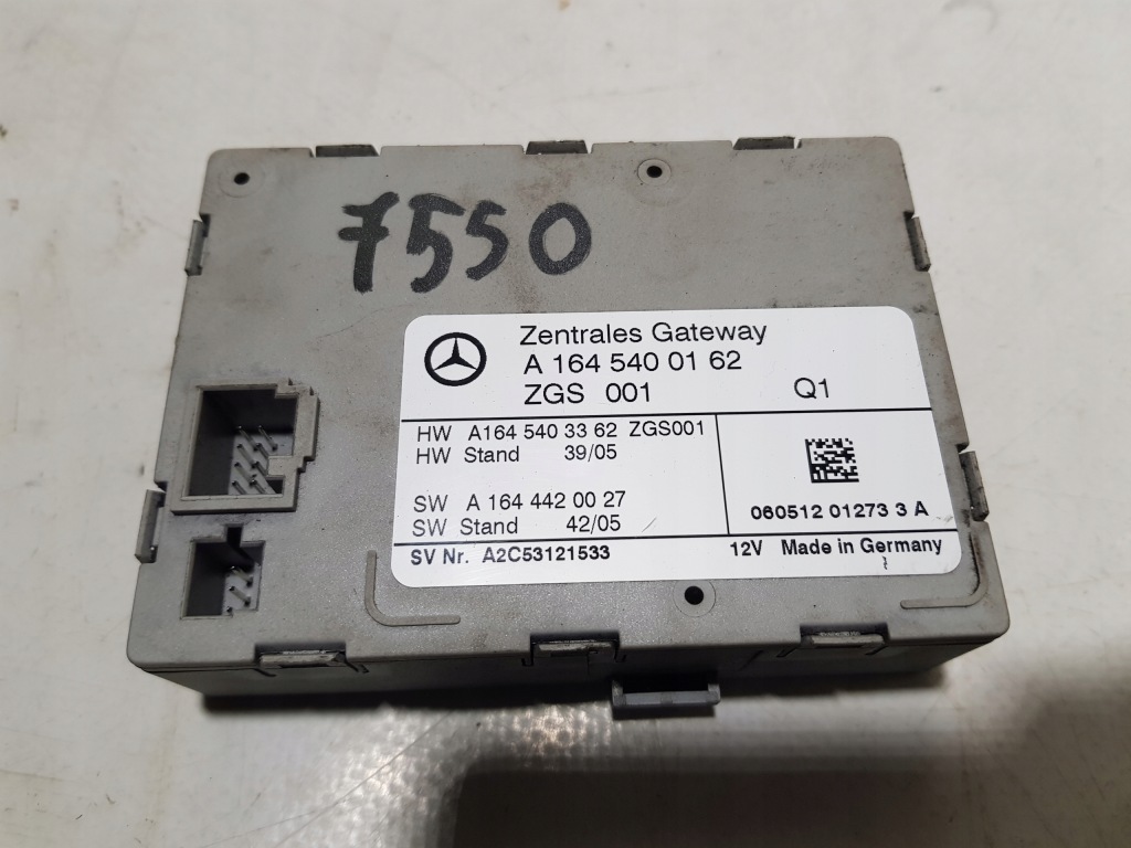 фото №1, Mercedes ml w164 w251 gl x164 модуль шлюз a1645400162