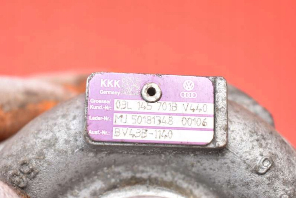 фото №10, Турбонагнітач турбіна 03l145701b seat exeo 2.0 tdi 143 km 09-12