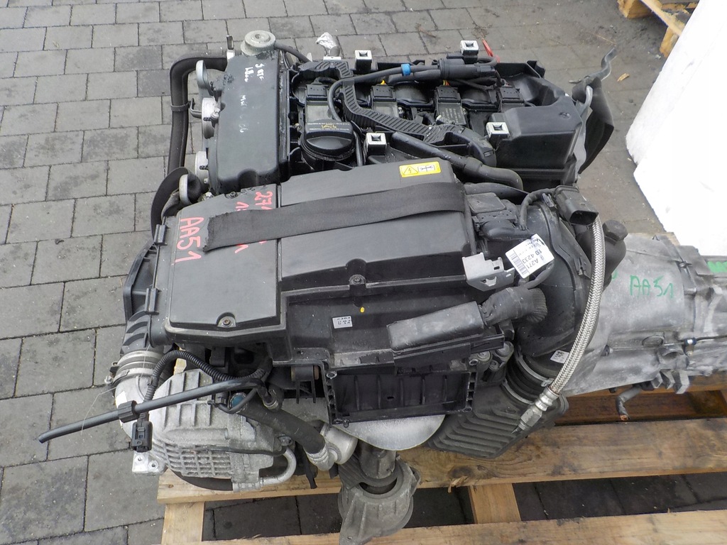 фото №9, Mercedes w204 07r 1.8 компресор 156km двигун 271952 kompletny