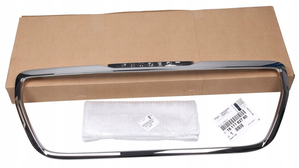 фото №13, Хромированная рамка решётка радиатора перед peugeot 3008 lift 1611182780 org