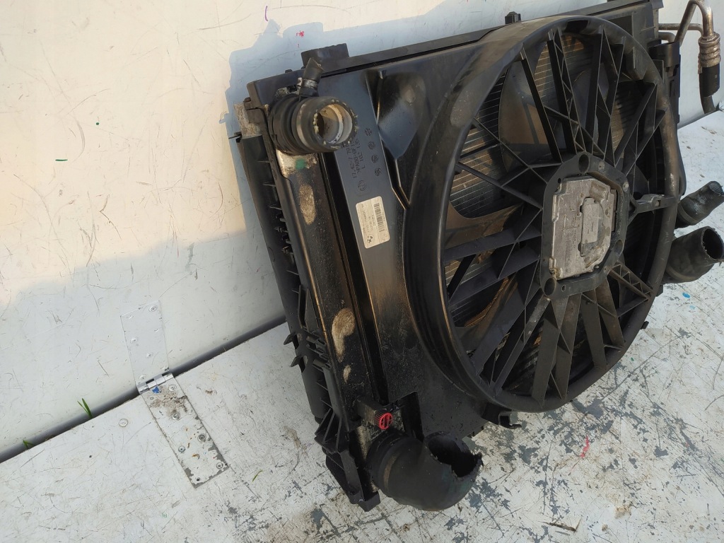 Bmw 5 e60 3.0d вентилятор радіатор Зі Шроту