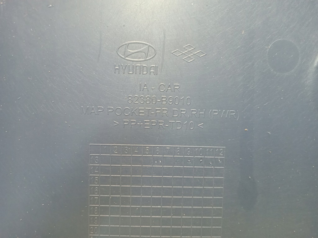 фото №5, Hyundai i10 обшивка обивка дверь правый перед 13r