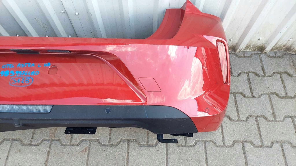 фото №6, Opel astra l 22- бампер задняя задний pdc 3128
