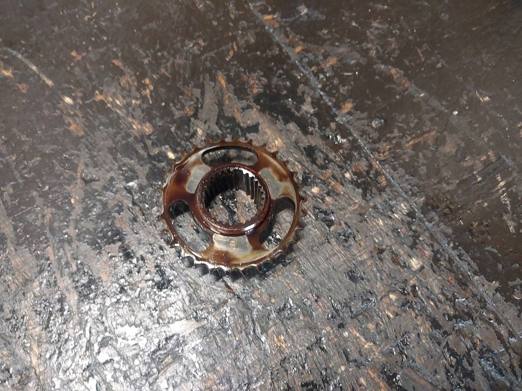 фото №10, Колесо зубчасте ланцюга розподільного валу bmw 5 e39 520i m52b20tu 206s4 1744263e