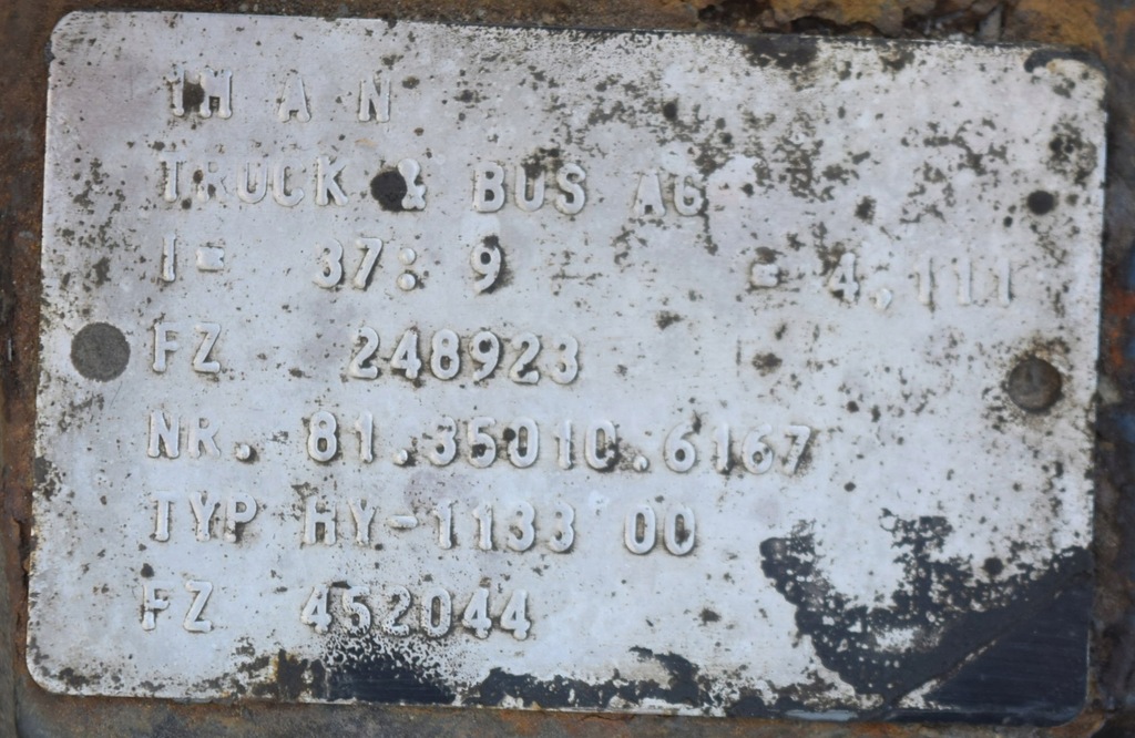 фото №5, Kompletny міст man tgm 22,5 диференціал hy-1133 37:9