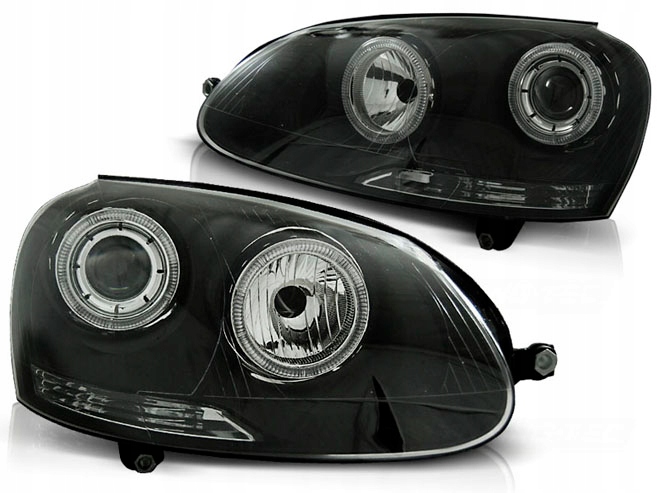 фото №1, Лампи vw golf v 5 03-09r кільця depo black