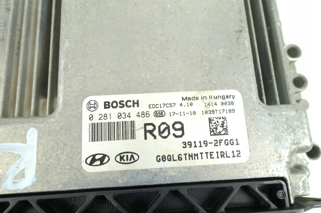 фото №3, Бортовой компьютер kia sportage 4 iv 2.0 crdi 0281034486 r09