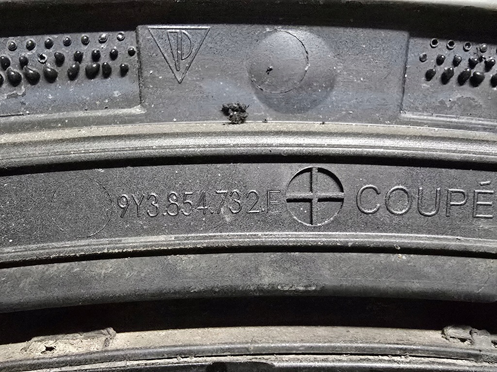 фото №9, Молдинг крыла левая правая задняя porsche cayenne 9y3 coupe 9y3854731e