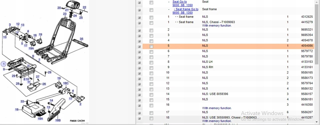 фото №5, Saab 9000 cd 1995 двигатели регулировки сиденье