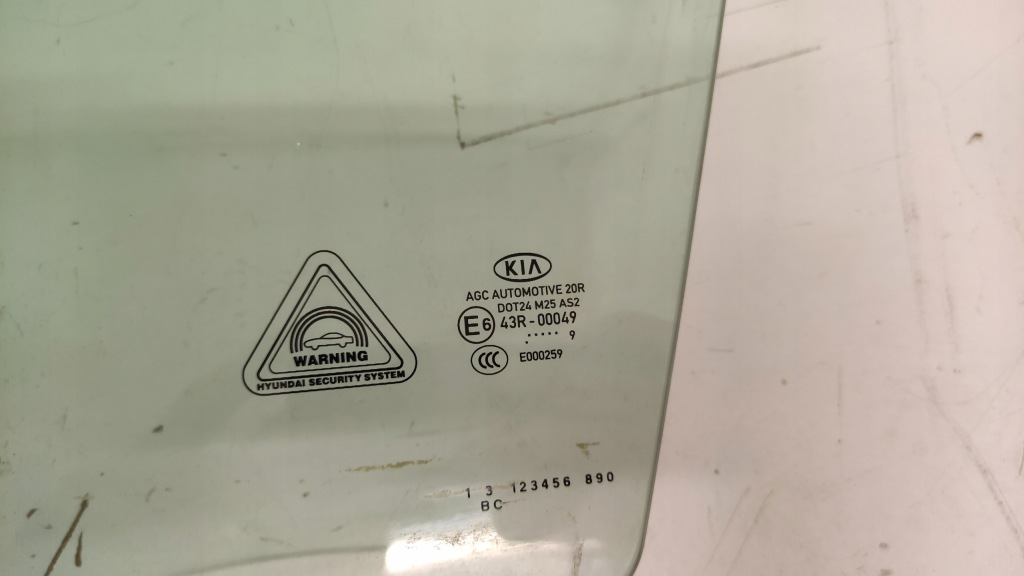 фото №3, Kia sportage iv скло двері ліва передня 19 rok