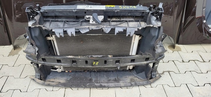 фото №7, Skoda kodiaq 16- kompletny перед лампа звичайна бампер капот крила pas