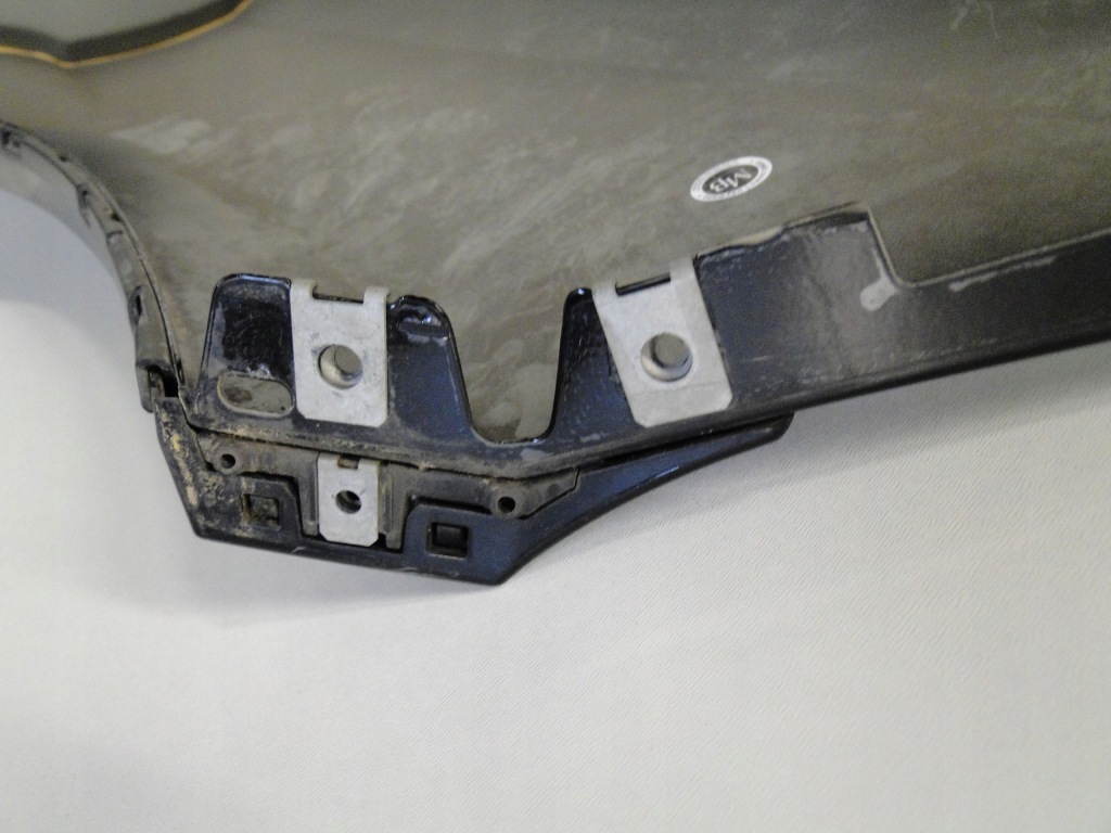 фото №11, Mercedes крыло перед передний левый молдинг amg чёрный 197 gl gls x166 166