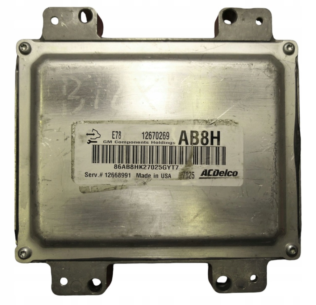 Купить Блок управления двигателя opel corsa 1.4 12670269 + программирование