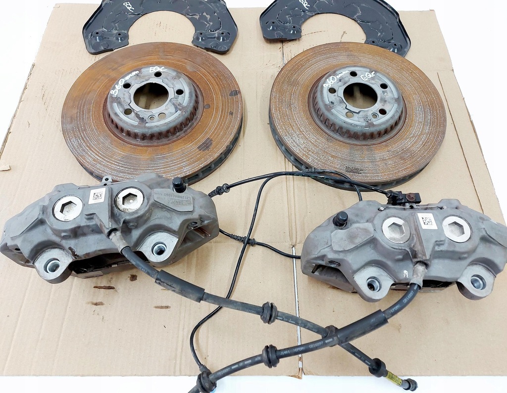 фото №8, Mercedes eqc n293 w293 21r. суппорты тормозные тормозные диски перед a0004211301