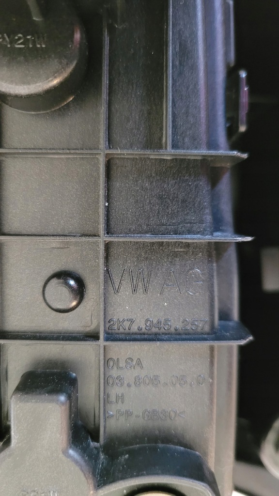 фото №6, Лампа левая задняя задняя vw caddy 2k7 iv 2020-