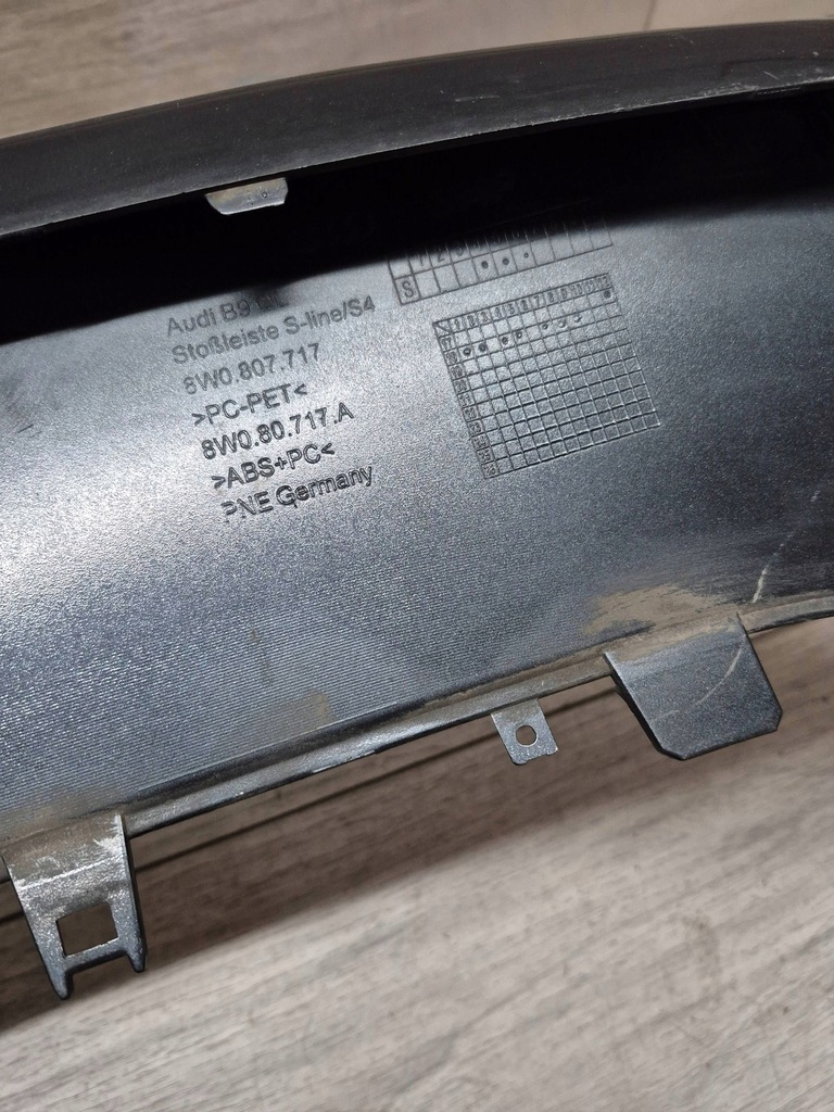 фото №11, 14145. audi a4 b9 спойлер бампер перед 8w0807717a