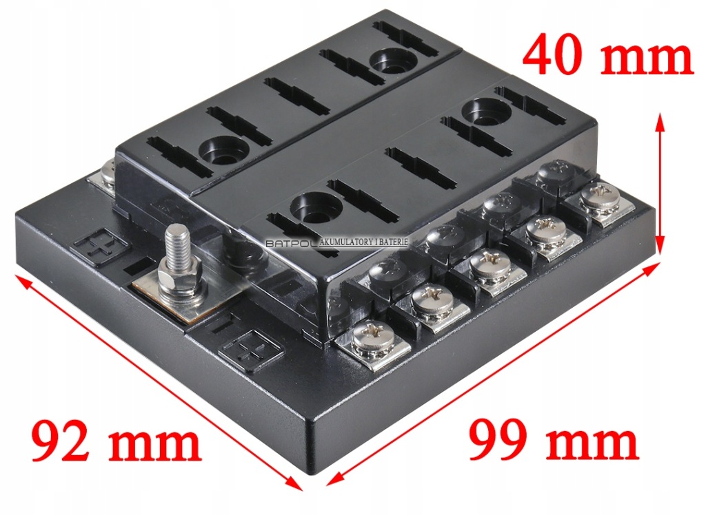 фото №2, Коробка разъём основание предохранителей unival x10