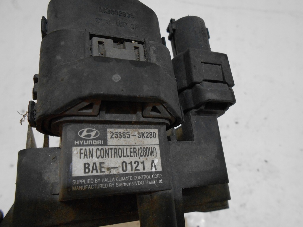 фото №8, Hyundai sonata блок керування вентилятора 253853k280