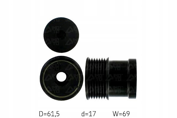 Купити Генератор - зчеплення односторонній skf vkm 03405