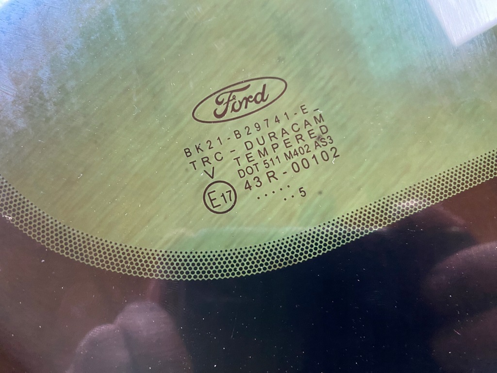 фото №13, Ford transit custom - стекло боковая левая левый задняя - оригинал