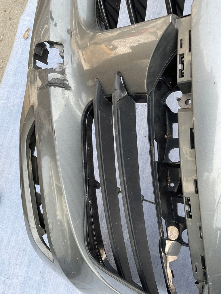 фото №8, Porsche cayenne 7p 7p5 lift turbo бампер перед передній оригінал