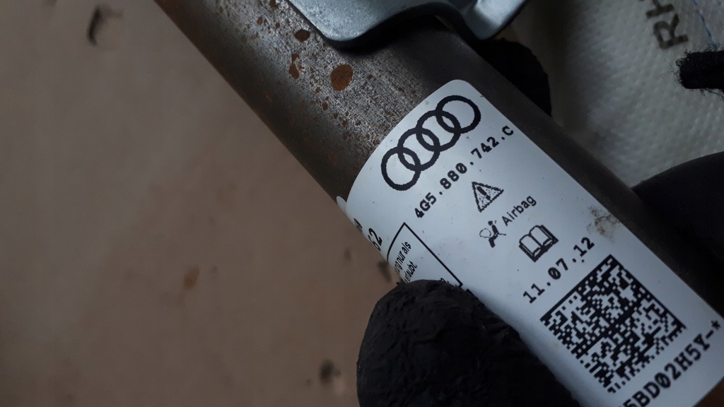 фото №10, S6 c7 4g a6 шторка безпеки подушка безпеки права sedan 4g5880742c