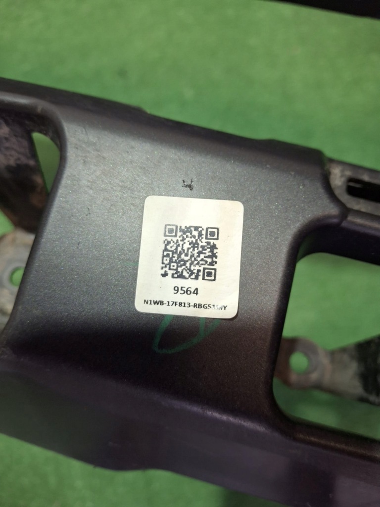 фото №4, Ford ranger raptor 2023 r накладка спойлер бампера перед n1wb-17f813-rb