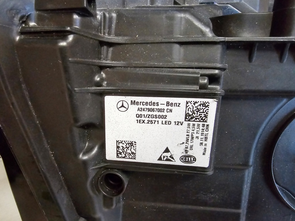 фото №7, Лампа права перед mercedes gla w247 a247 247 led high performance