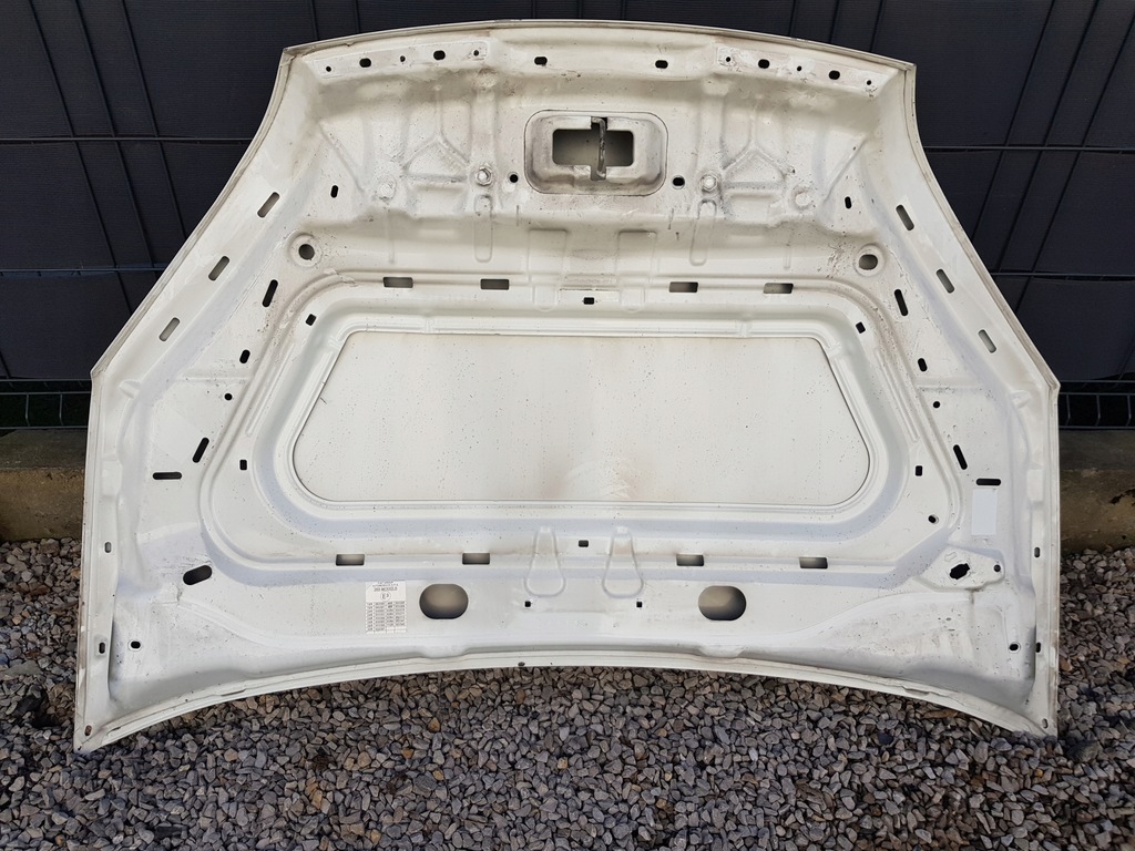 фото №15, 2 fiat doblo ii lift 2015- капот кришка двигуна білий