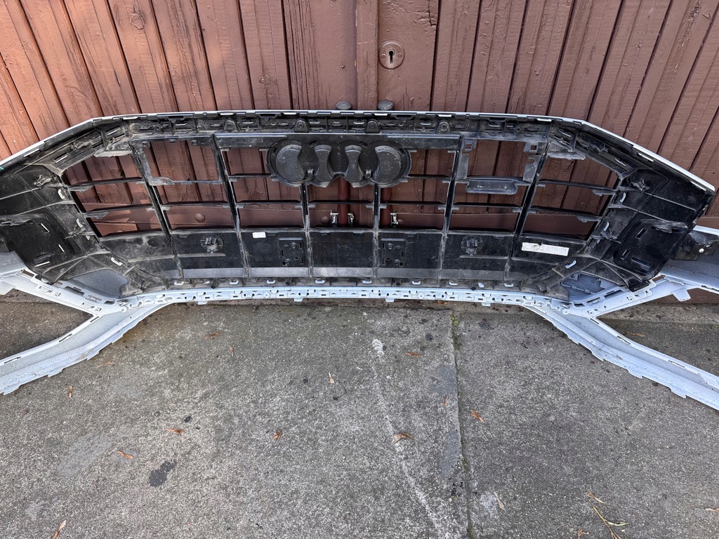 фото №9, Audi q8 4m8 18- бампер передній перед решітка радіатора 4m8807437