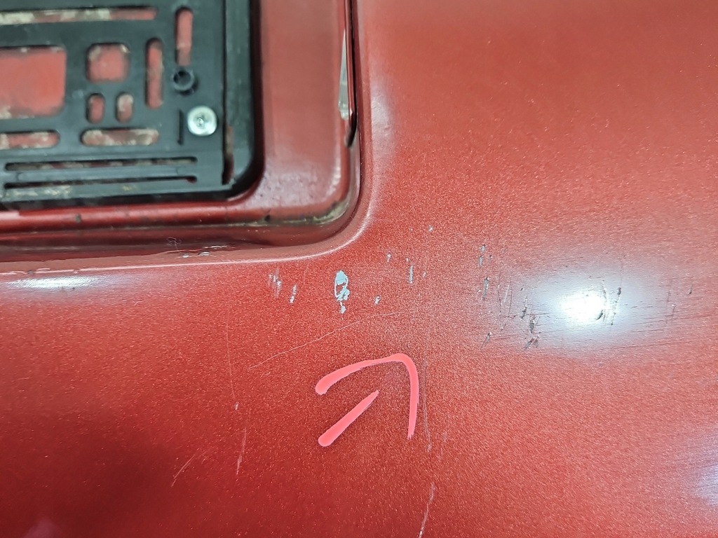 фото №11, Бампер задня vw new beetle 98- bordowy hb