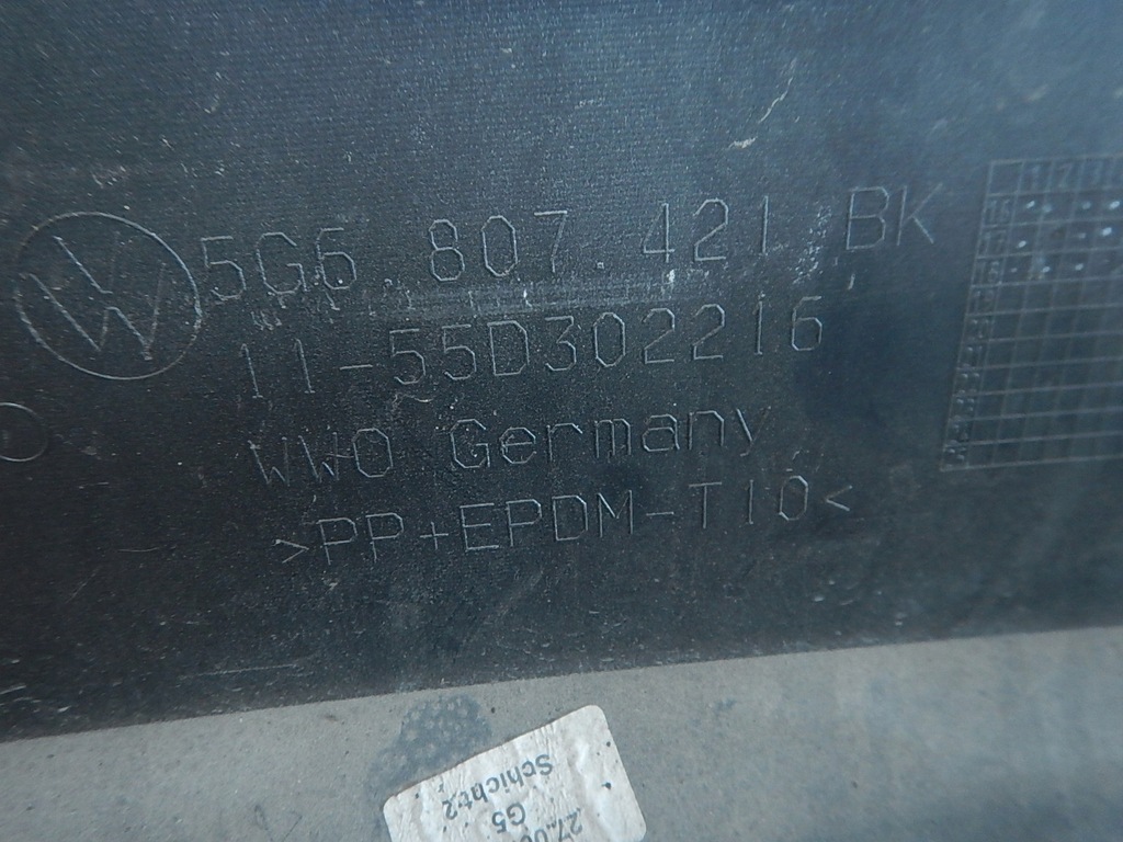 фото №16, Бампер задняя vw golf vii 5g6