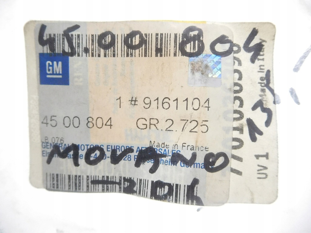 фото №9, Заглушка фара перед opel movano a оригінальний номер 9161104