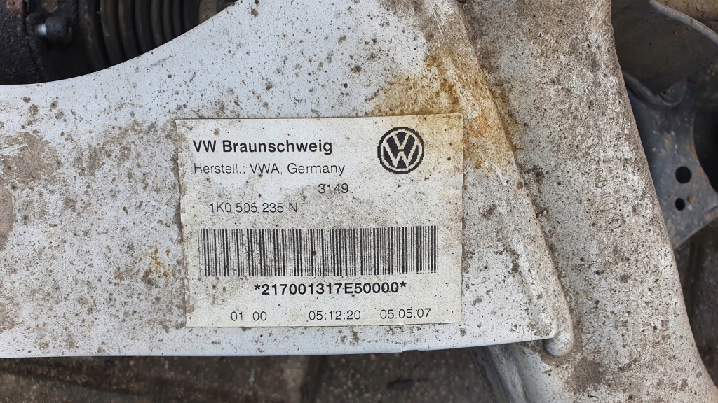 фото №5, Skoda octavia ii kombi підрамник підвіска балка задня задня