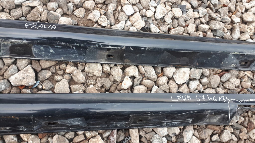 фото №6, S7 4g a7 молдинг накладки порогові ліва права sline 2x