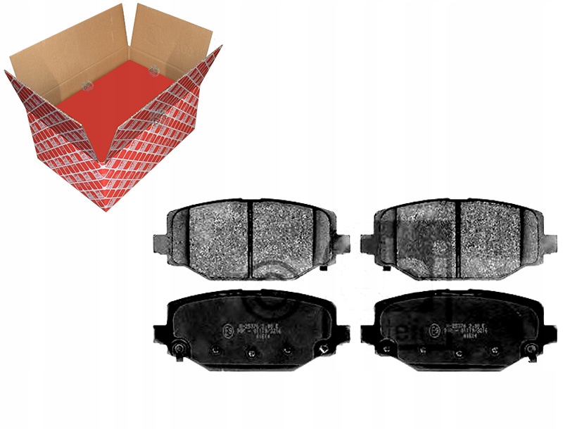 фото №1, Febi bilstein 116111 набор тормозных колодок тормозных, тормоза дисковые