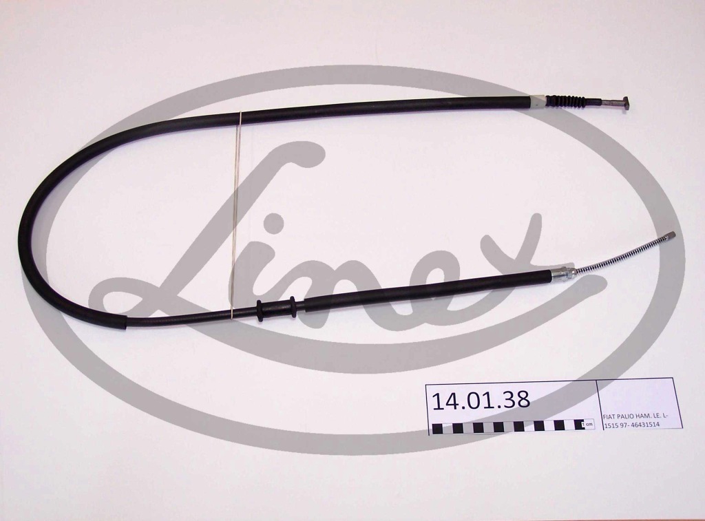 фото №3, Трос гальма fiat palio siena 97- ліва