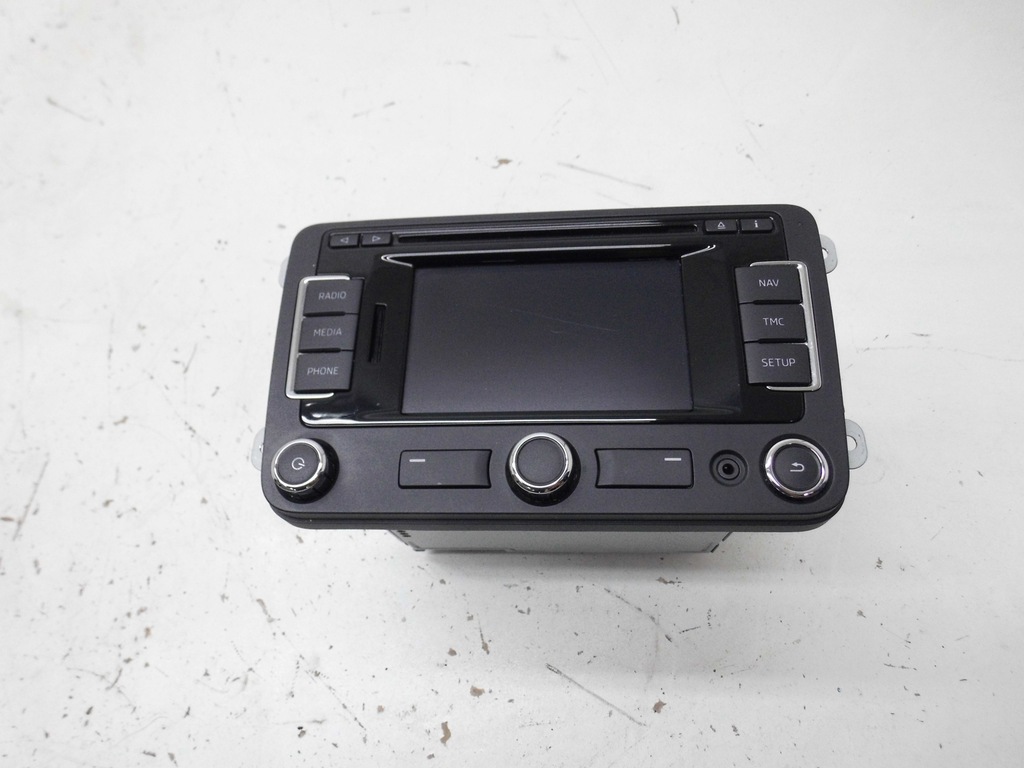 фото №1, Радио navi cd 5ja035192m skoda rapid fabia ii roomster оригинал kod-0015