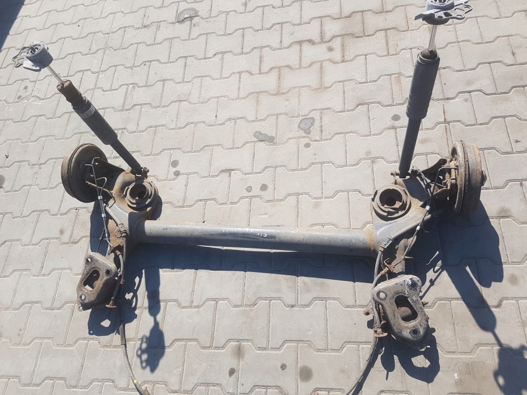 фото №1, Opel corsa d 06r- hb балка підвіска задня гальмівні барабани