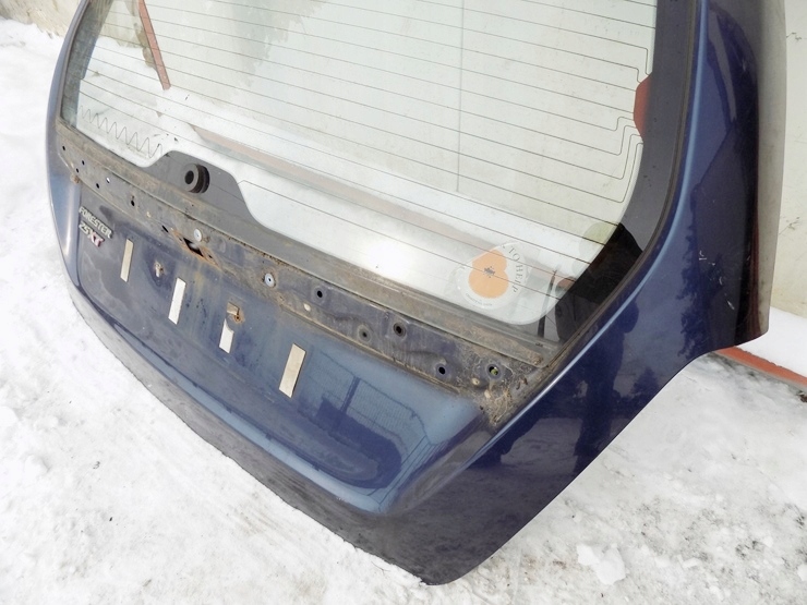 фото №5, Subaru forester ii sg 04r 35j крышка багажника задняя с стекло