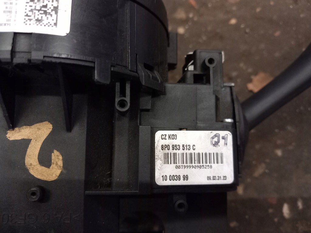 фото №10, Audi a3 8p перемикач комбінований стрічка 8p0907137br