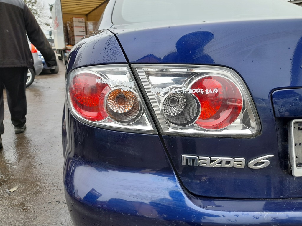 фото №14, Mazda 6 лампа лівий задня ліва задня крила з крила