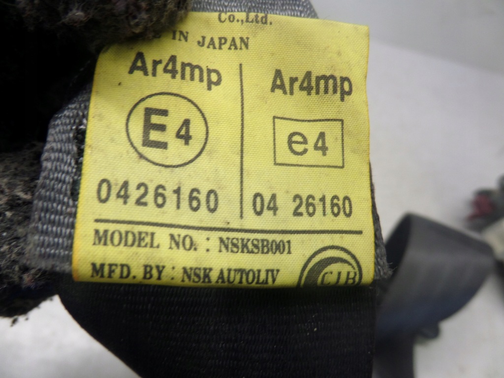 фото №10, Pas безпеки лівий перед forester i 97-02